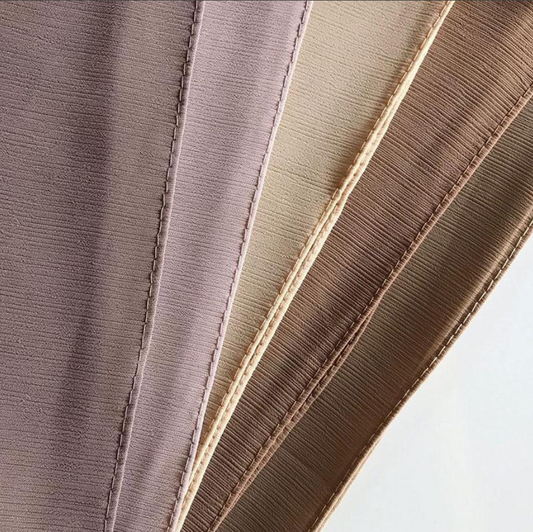 Crinkle chiffon hijab — view 2